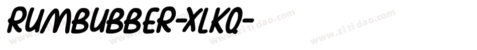 RumBubber-xLKq字体转换 RumBubber-xLKq字体转换