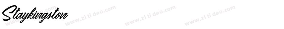 Staykingston字体转换