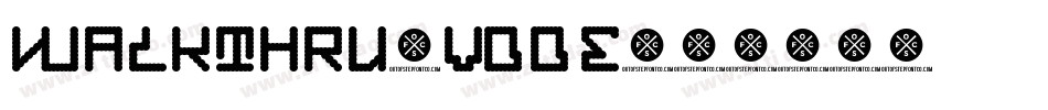 Walkthru-v00E字体转换