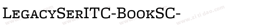LegacySerITC-BookSC字体转换