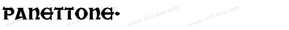 Panettone字体转换