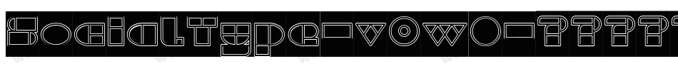 SocialType-v0wO字体转换 SocialType-v0wO字体转换