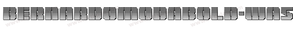 Bernardomodabold-wA5n字体转换