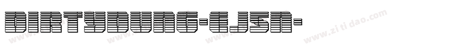 DirtyDung-EJ5n字体转换
