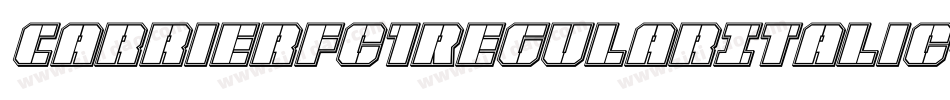 Carrierfc1RegularItalic-nG5O字体转换