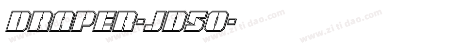 Draper-JD5o字体转换