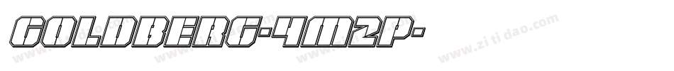 Goldberg-4m2p字体转换