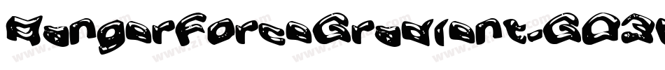 RangerForceGradient-GO3Dq字体转换