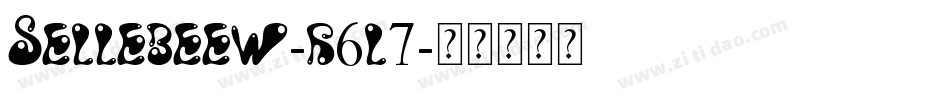 Sellebeew-r6l7字体转换 Sellebeew-r6l7字体转换