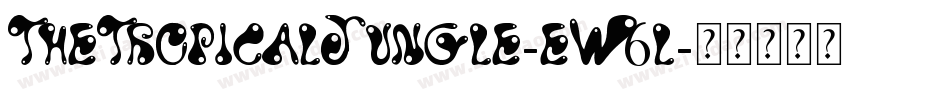 TheTropicalJungle-eW6l字体转换