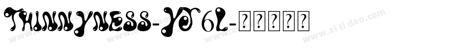 Thinnyness-YJ6L字体转换