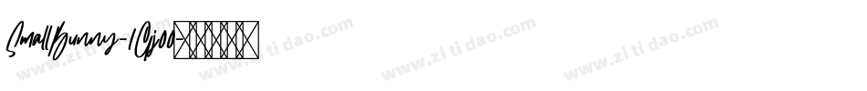 SmallBunny-1Gj00字体转换
