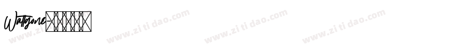 Wattgone字体转换