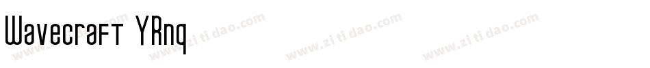 Wavecraft-YRnq字体转换