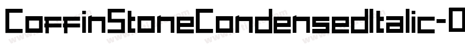CoffinStoneCondensedItalic-0WWaX字体转换