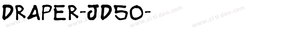 Draper-JD5o字体转换