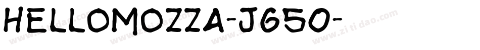 HelloMozza-jG5O字体转换 HelloMozza-jG5O字体转换
