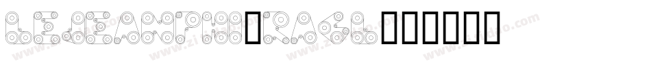 Lejeanphi-RAgl字体转换