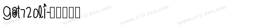 Got720li字体转换