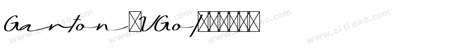 Garton-VGol字体转换