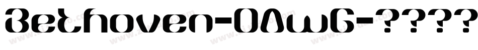 Bethoven-0AwG字体转换