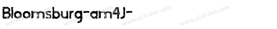 Bloomsburg-am4J字体转换 Bloomsburg-am4J字体转换