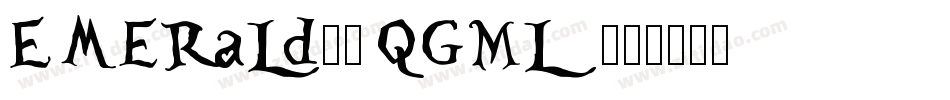 Emerald1-qgMl字体转换