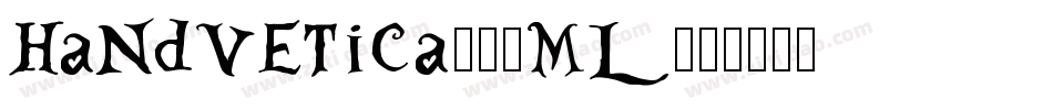 Handvetica-78Ml字体转换