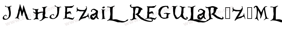 JmhjezailRegular-z4Ml字体转换