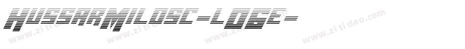 HussarMilosc-lO6e字体转换