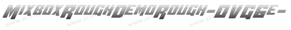 MixboxRoughDemoRough-OVG6e字体转换