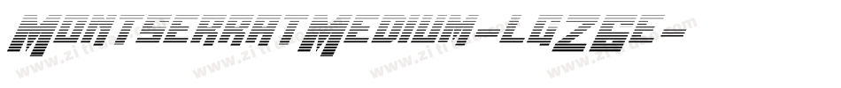 MontserratMedium-lgZ6e字体转换