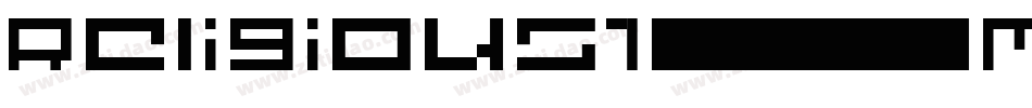 Religious1-MpEr字体转换