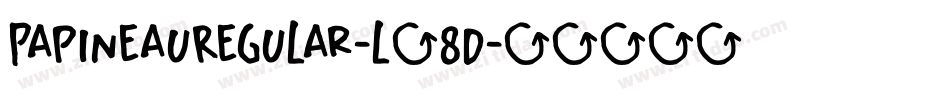 PapineauRegular-l58d字体转换