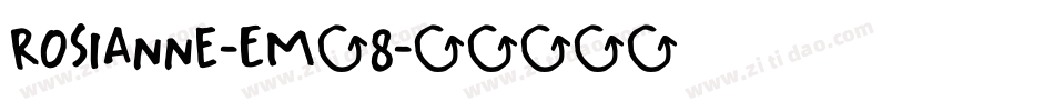 Rosianne-Em58字体转换