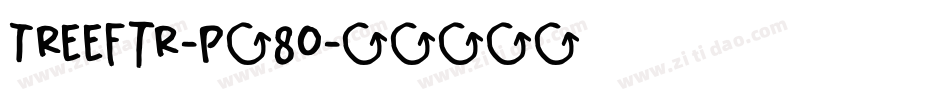 Treeftr-p58O字体转换