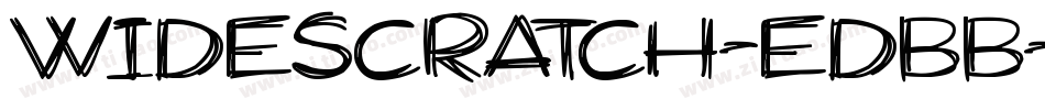Widescratch-eDBB字体转换