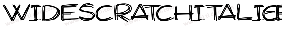 WidescratchItalic-Expl字体转换 WidescratchItalic-Expl字体转换