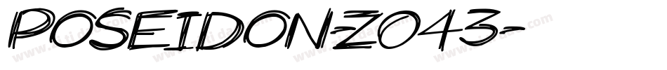 Poseidon-z043字体转换