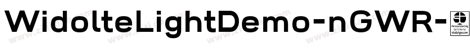 WidolteLightDemo-nGWR字体转换