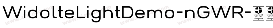 WidolteLightDemo-nGWR字体转换