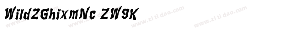 Wild2GhixmNc-ZW9K字体转换