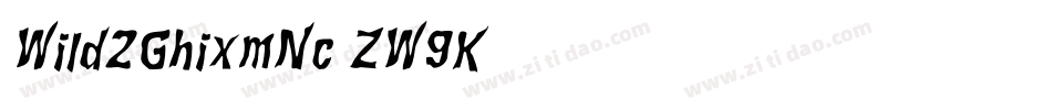 Wild2GhixmNc-ZW9K字体转换