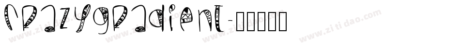 CrazyGradient字体转换