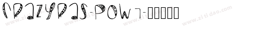 CrazyRas-POW7字体转换