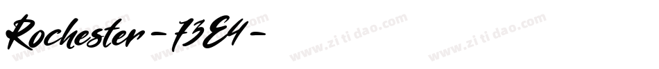 Rochester-73E4字体转换