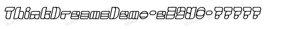 ThinkDreamsDemo-eZ9YO字体转换
