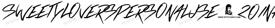 SweetyLoversPersonalUse-2O1nK字体转换