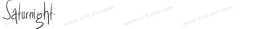 Saturnight字体转换