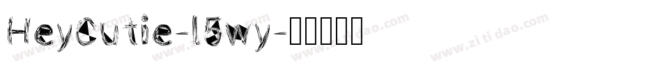 HeyCutie-l5wy字体转换